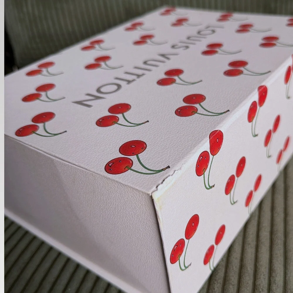 Louis Vuitton Takashi Murakami Cherry Empty Gift Box Shoebox 🍒 LV x TM 2025 🍒